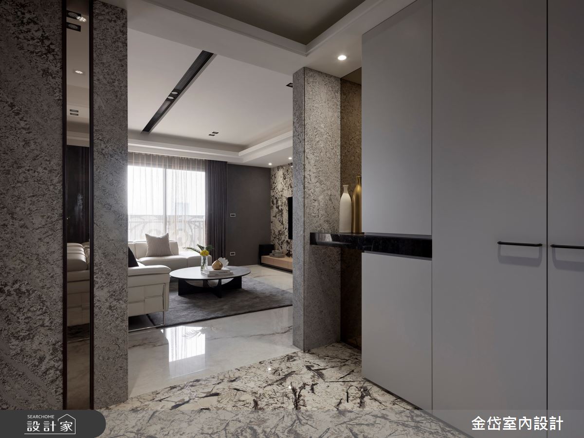 64坪毛胚屋＿現代風玄關案例圖片＿金岱室內裝修有限公司＿金岱_常殷峰澤 王公館_現代風之2