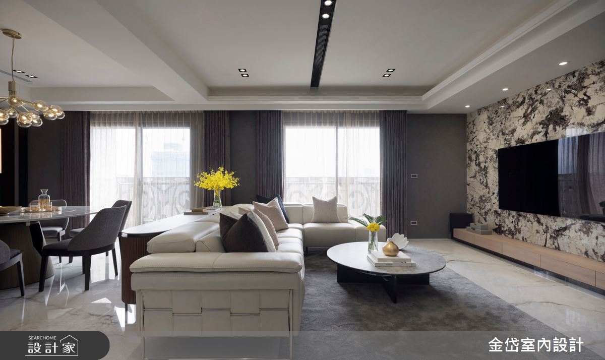 64坪毛胚屋＿現代風客廳案例圖片＿金岱室內裝修有限公司＿金岱_常殷峰澤 王公館_現代風之4
