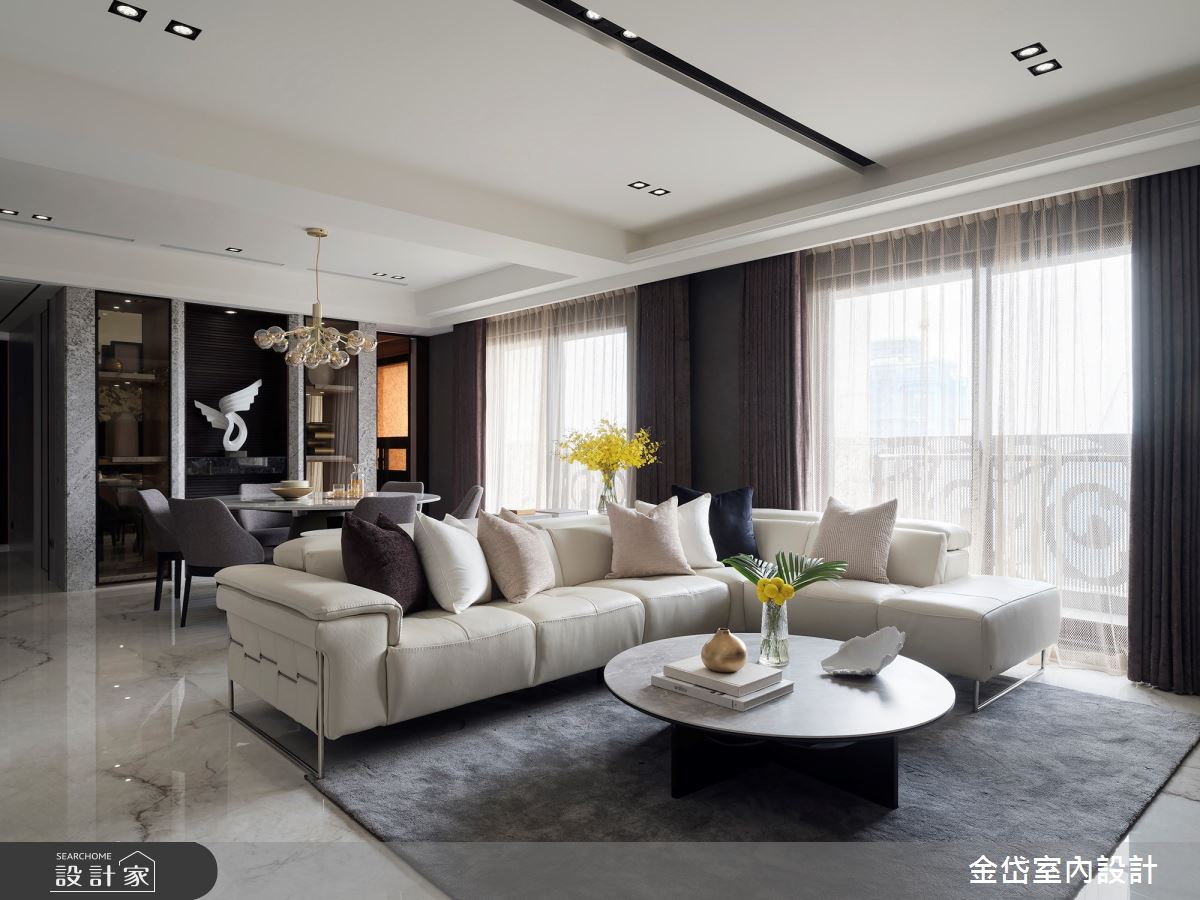 64坪毛胚屋＿現代風客廳案例圖片＿金岱室內裝修有限公司＿金岱_常殷峰澤 王公館_現代風之7