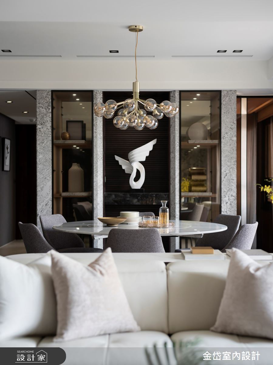 64坪毛胚屋＿現代風客廳餐廳案例圖片＿金岱室內裝修有限公司＿金岱_常殷峰澤 王公館_現代風之8