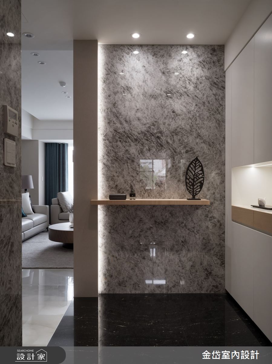 50坪老屋(16~30年)＿現代風玄關案例圖片＿金岱室內裝修有限公司＿金岱_第一樂章 吳公館_現代風之1