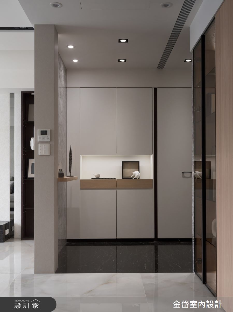 50坪老屋(16~30年)＿現代風玄關案例圖片＿金岱室內裝修有限公司＿金岱_第一樂章 吳公館_現代風之2