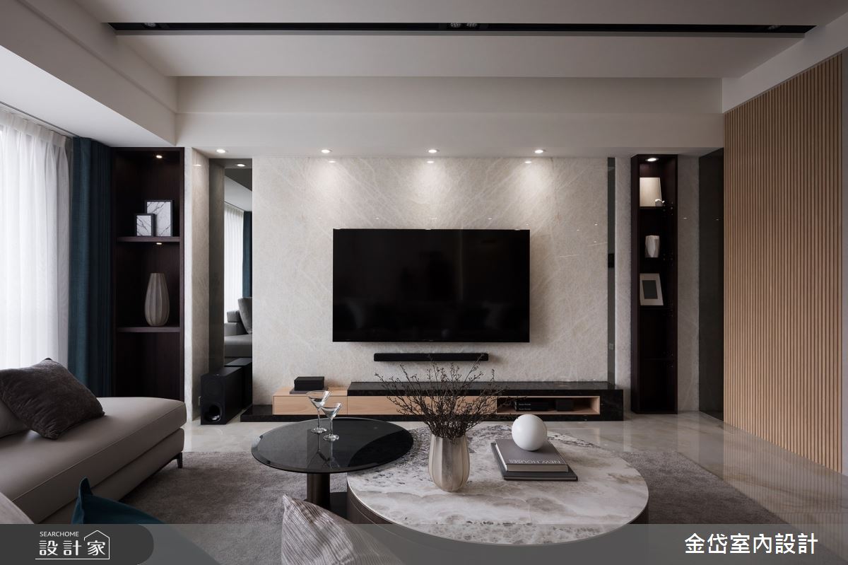 50坪老屋(16~30年)＿現代風客廳案例圖片＿金岱室內裝修有限公司＿金岱_第一樂章 吳公館_現代風之5