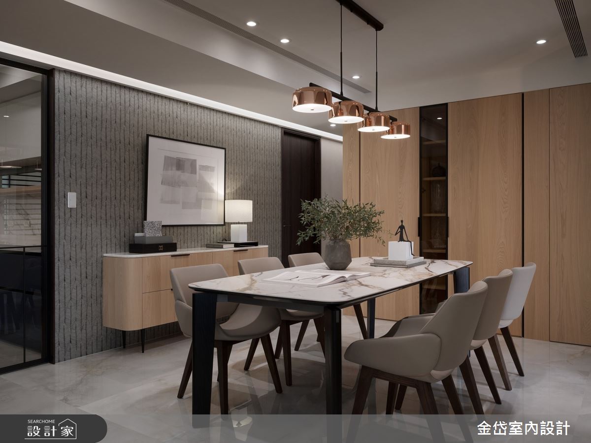 50坪老屋(16~30年)＿現代風餐廳案例圖片＿金岱室內裝修有限公司＿金岱_第一樂章 吳公館_現代風之10
