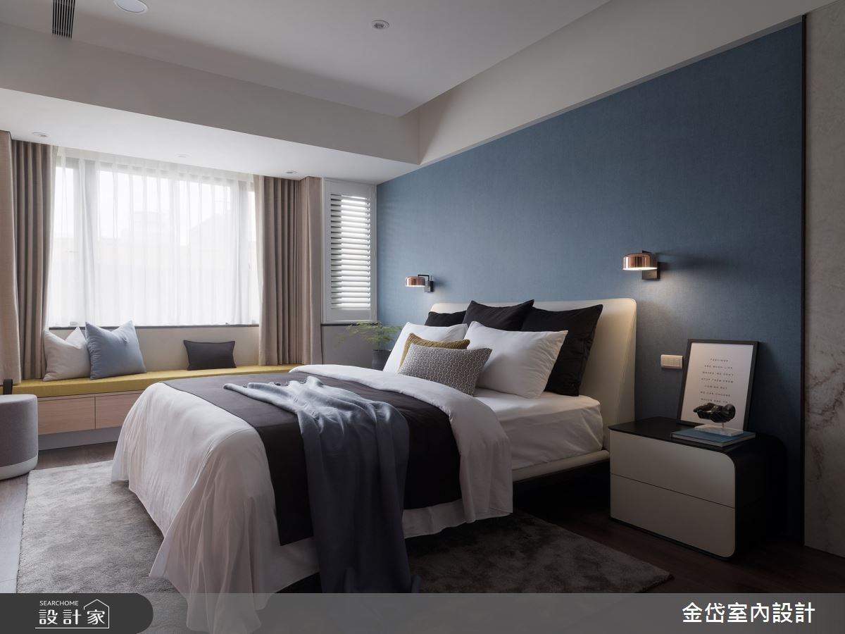 50坪老屋(16~30年)＿現代風臥室案例圖片＿金岱室內裝修有限公司＿金岱_第一樂章 吳公館_現代風之15