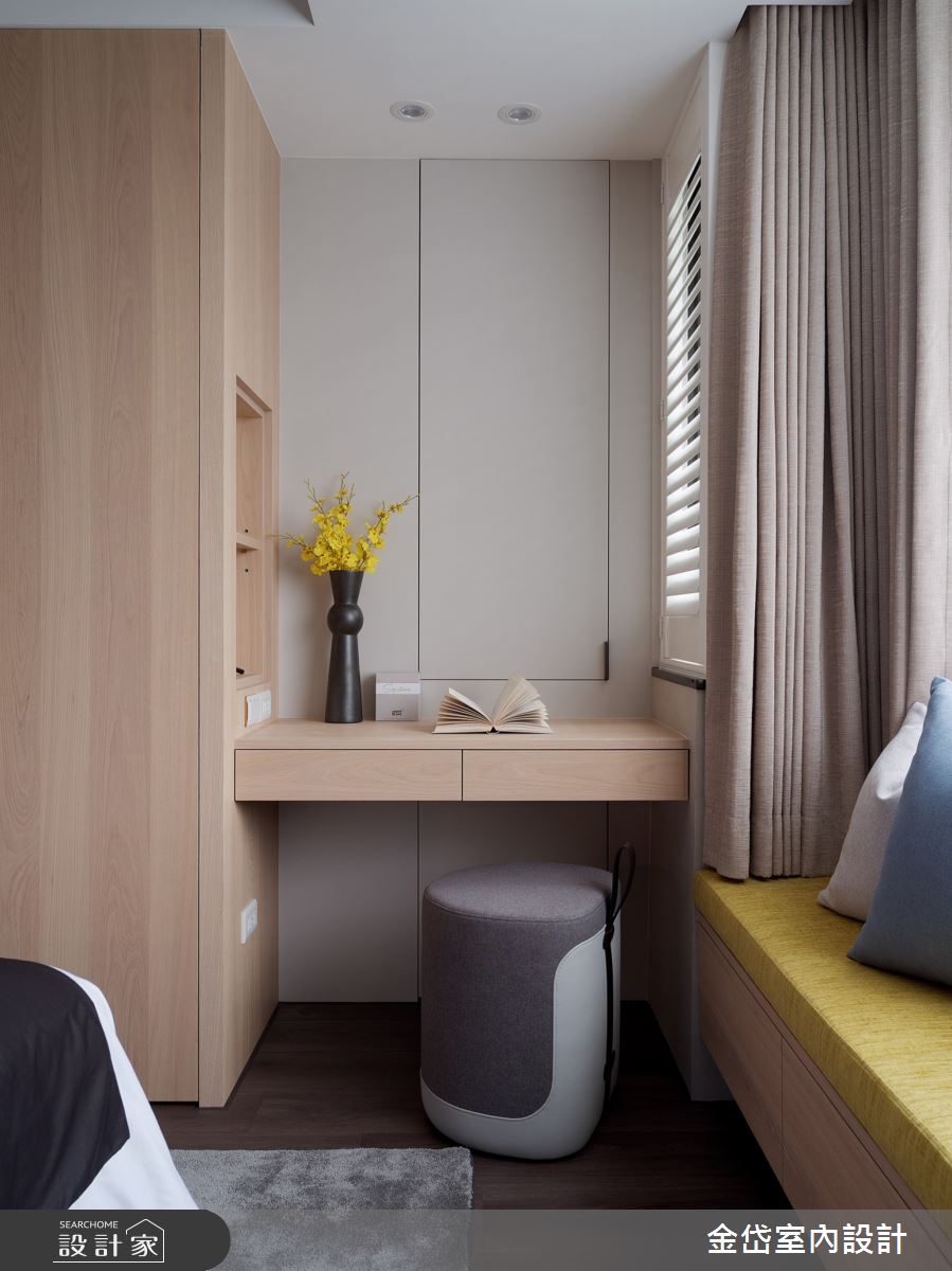 50坪老屋(16~30年)＿現代風臥室案例圖片＿金岱室內裝修有限公司＿金岱_第一樂章 吳公館_現代風之18
