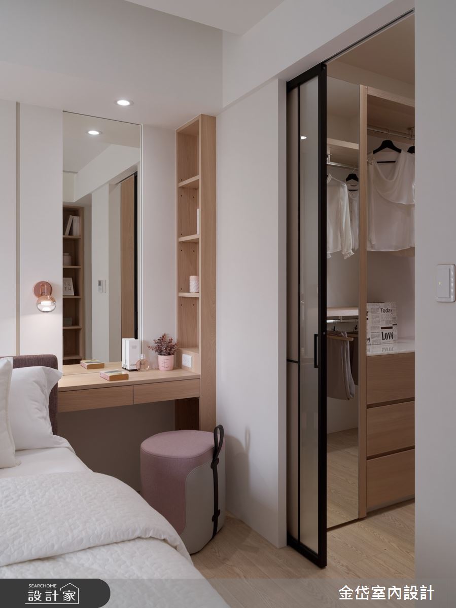 50坪老屋(16~30年)＿現代風臥室案例圖片＿金岱室內裝修有限公司＿金岱_第一樂章 吳公館_現代風之20