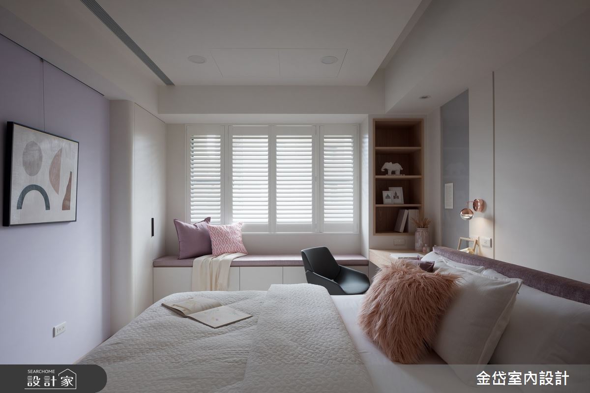 50坪老屋(16~30年)＿現代風臥室案例圖片＿金岱室內裝修有限公司＿金岱_第一樂章 吳公館_現代風之21