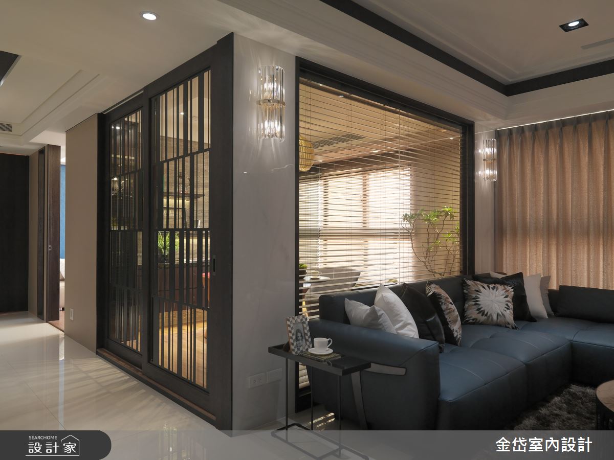 50坪新成屋(5年以下)＿混搭風客廳案例圖片＿金岱室內裝修有限公司＿金岱_吉美一品花園 林公館_混搭風之9