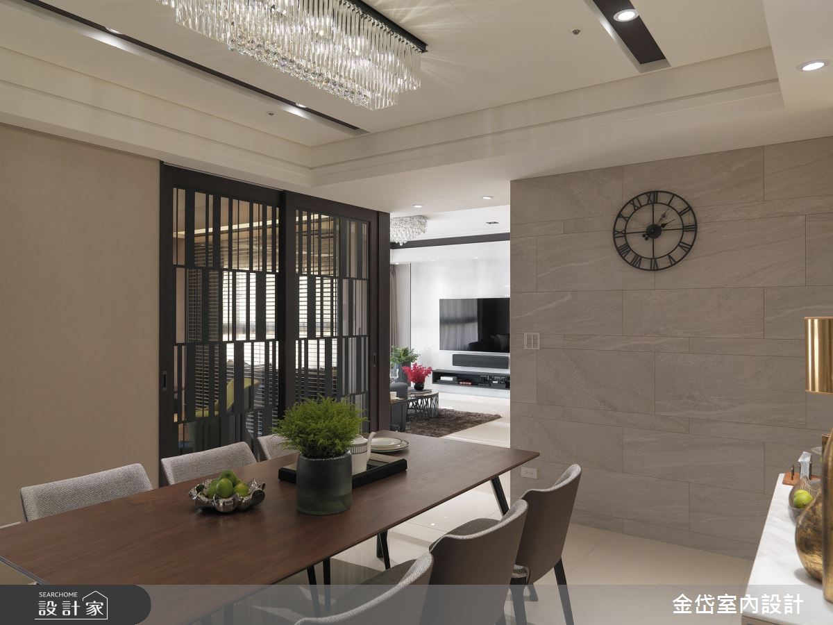 50坪新成屋(5年以下)＿混搭風餐廳案例圖片＿金岱室內裝修有限公司＿金岱_吉美一品花園 林公館_混搭風之12
