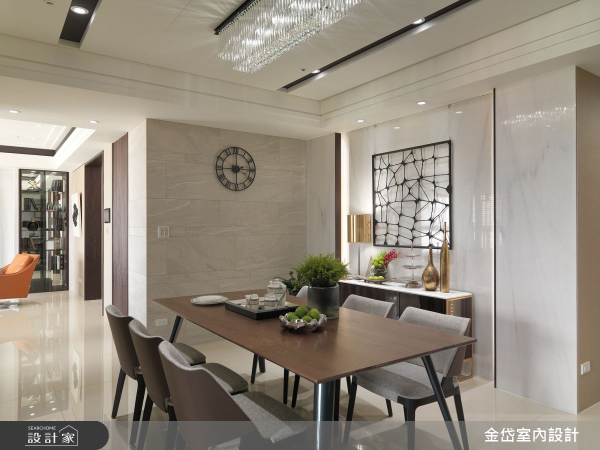 50坪新成屋(5年以下)＿混搭風餐廳案例圖片＿金岱室內裝修有限公司＿金岱_吉美一品花園 林公館_混搭風之11