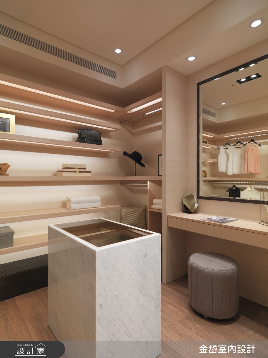 50坪新成屋(5年以下)＿混搭風更衣間案例圖片＿金岱室內裝修有限公司＿金岱_吉美一品花園 林公館_混搭風之22