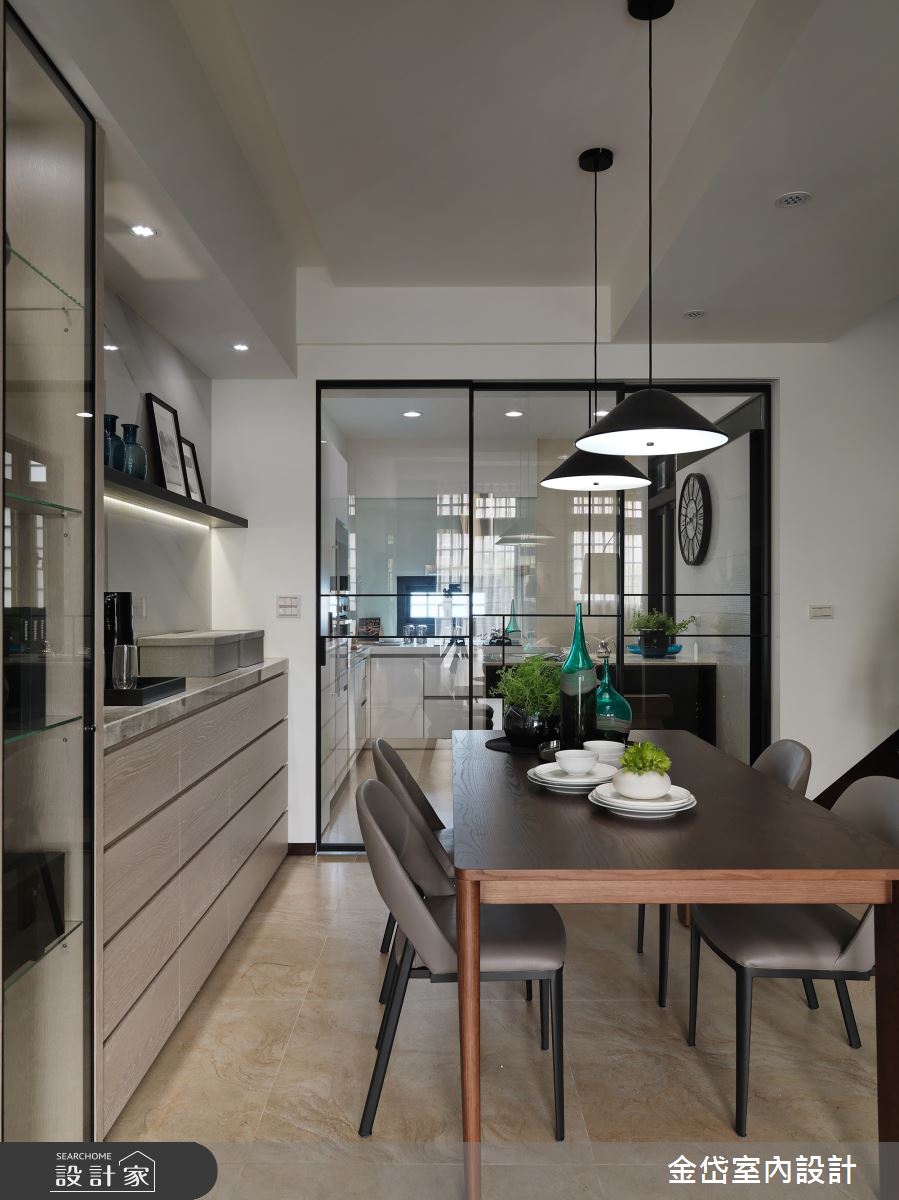 60坪新成屋(5年以下)＿現代風餐廳案例圖片＿金岱室內裝修有限公司＿金岱_透天宅 徐公館_現代風之8