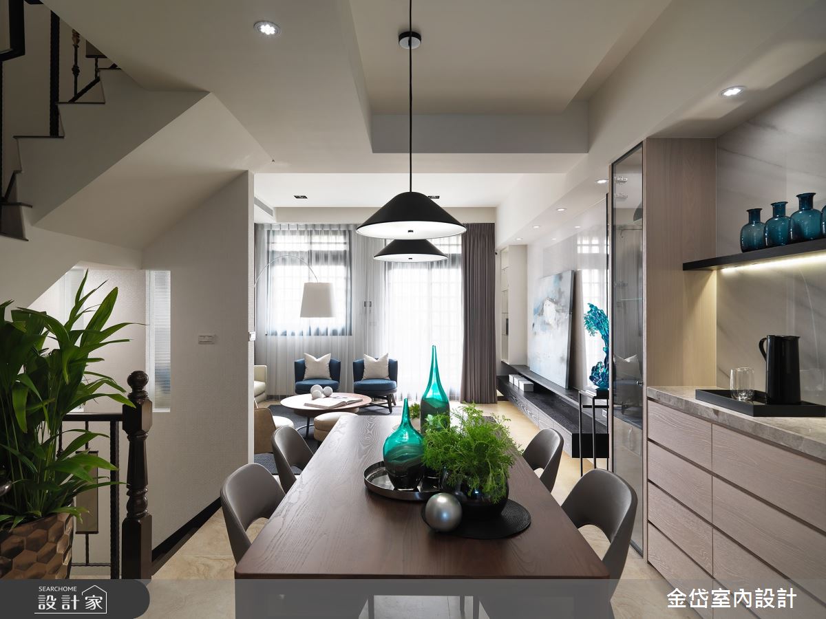 60坪新成屋(5年以下)＿現代風餐廳案例圖片＿金岱室內裝修有限公司＿金岱_透天宅 徐公館_現代風之10