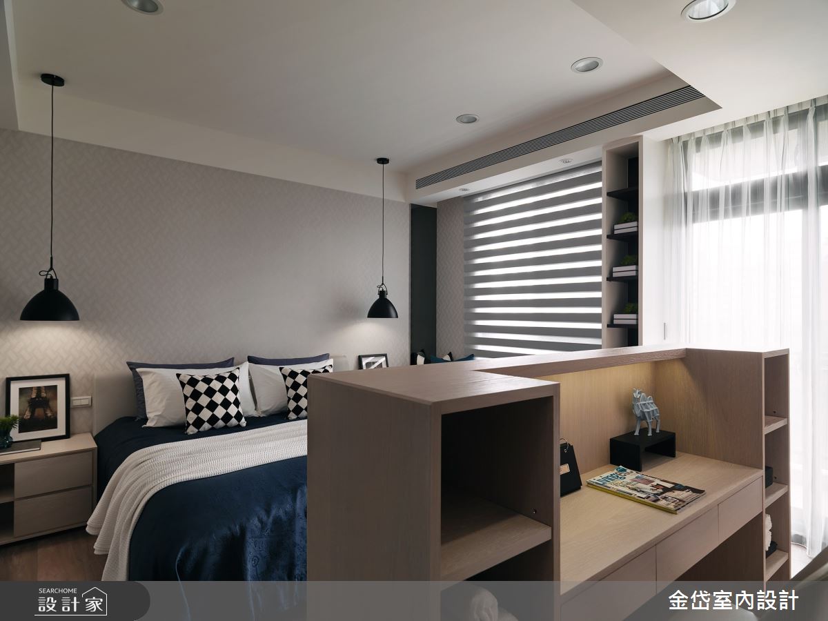60坪新成屋(5年以下)＿現代風臥室案例圖片＿金岱室內裝修有限公司＿金岱_透天宅 徐公館_現代風之18