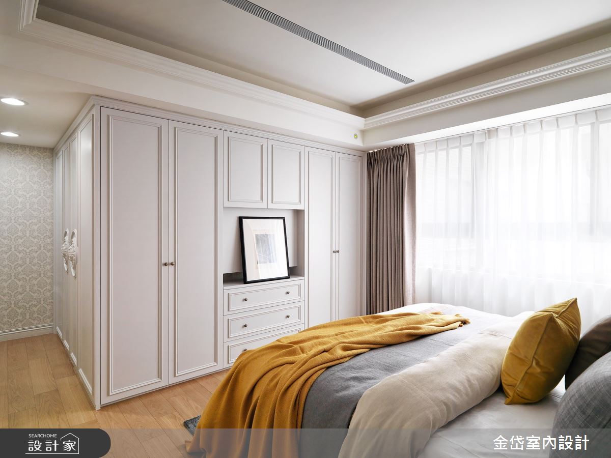 58坪新成屋(5年以下)＿新古典臥室案例圖片＿金岱室內裝修有限公司＿金岱_城上城 楊公館_新古典之13