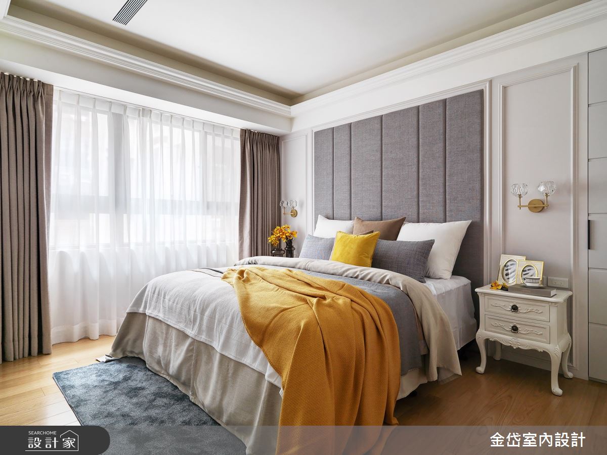 58坪新成屋(5年以下)＿新古典臥室案例圖片＿金岱室內裝修有限公司＿金岱_城上城 楊公館_新古典之15