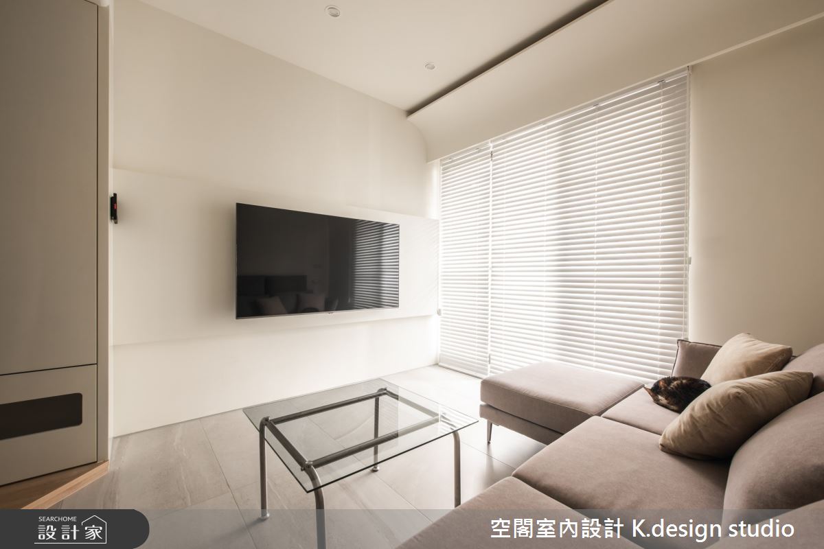 12坪新成屋(5年以下)＿混搭風客廳案例圖片＿空閣室內設計 K.design studio＿空閣_03蒔貳之5