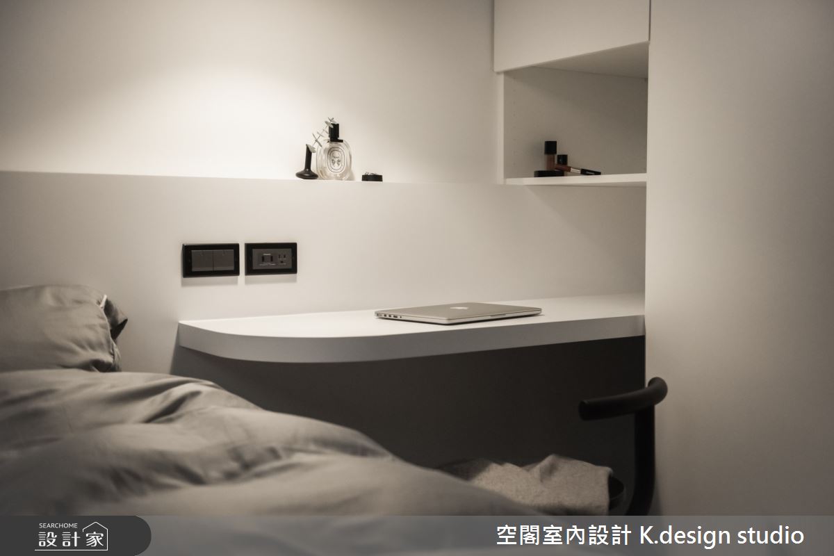 25坪新成屋(5年以下)＿混搭風客房案例圖片＿空閣室內設計 K.design studio＿空閣_10灰偕之16