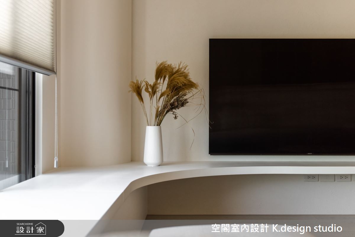 35坪新成屋(5年以下)＿混搭風客廳臥榻案例圖片＿空閣室內設計 K.design studio＿空閣_12秋顏之3707