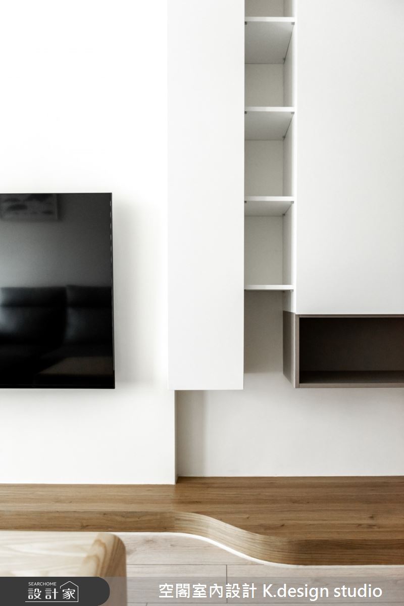 23坪中古屋(5~15年)＿混搭風客廳案例圖片＿空閣室內設計 K.design studio＿空閣_11馥寓之6