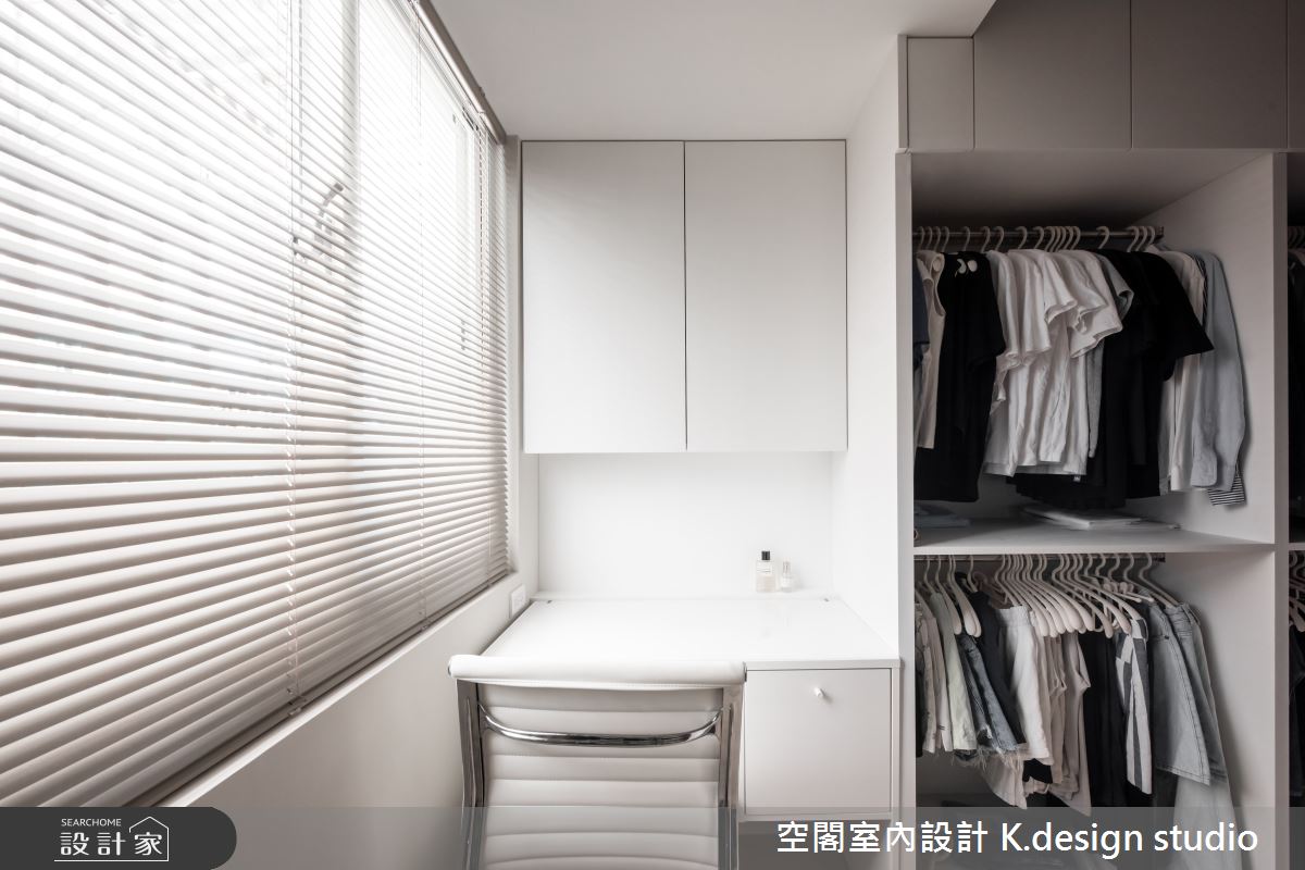 26坪老屋(31~40年)＿混搭風更衣間案例圖片＿空閣室內設計 K.design studio＿空閣_14憶之11