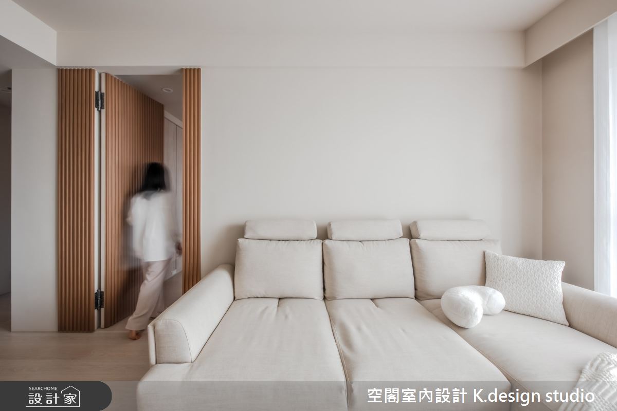 20坪新成屋(5年以下)＿混搭風客廳案例圖片＿空閣室內設計 K.design studio＿空閣_18叕木之5