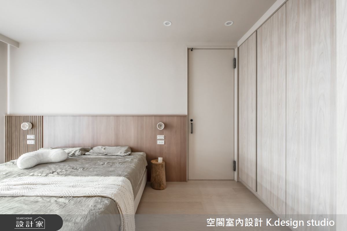 20坪新成屋(5年以下)＿混搭風臥室案例圖片＿空閣室內設計 K.design studio＿空閣_18叕木之13