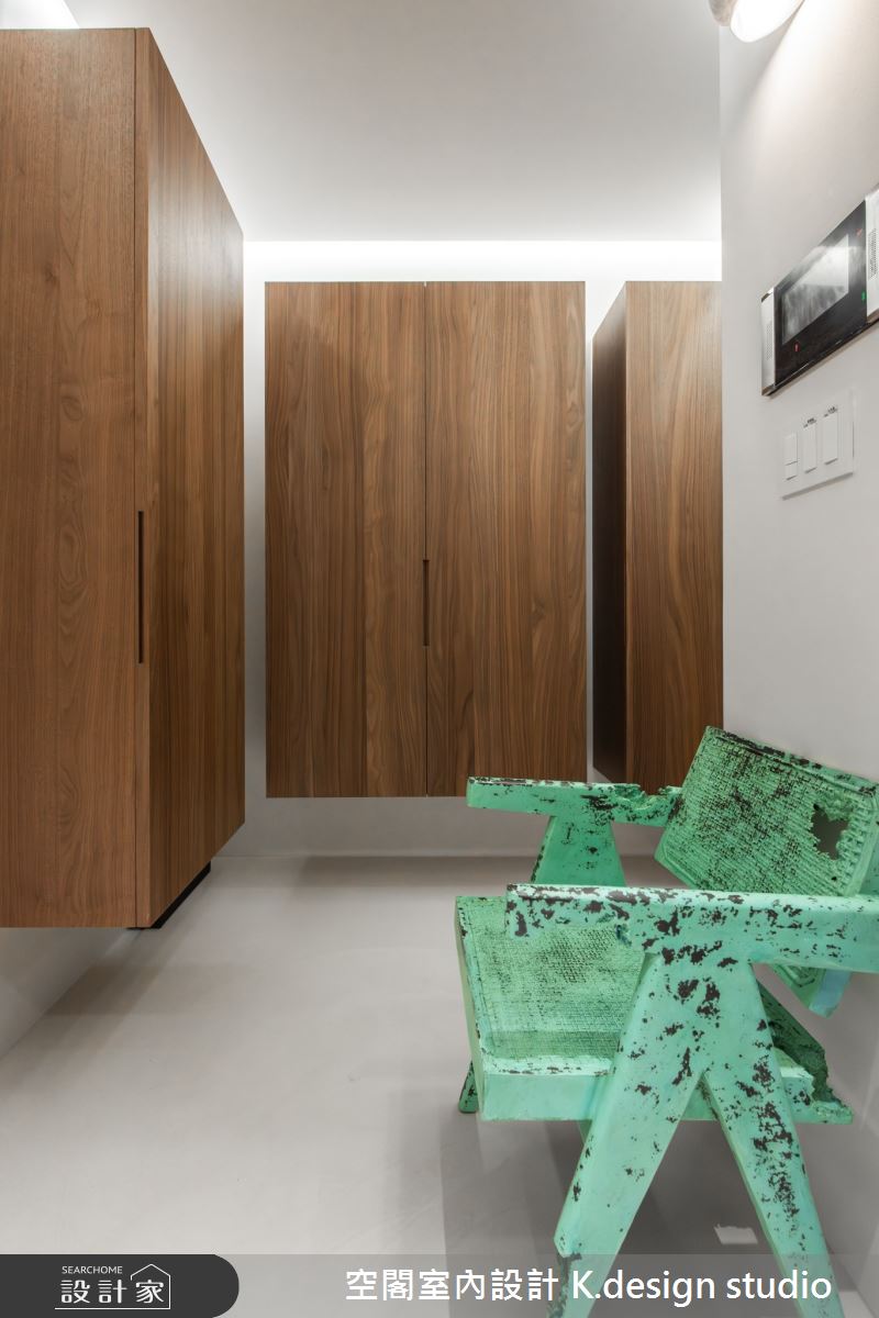 80坪中古屋(5~15年)＿混搭風玄關案例圖片＿空閣室內設計 K.design studio＿空閣_21吾寂之1
