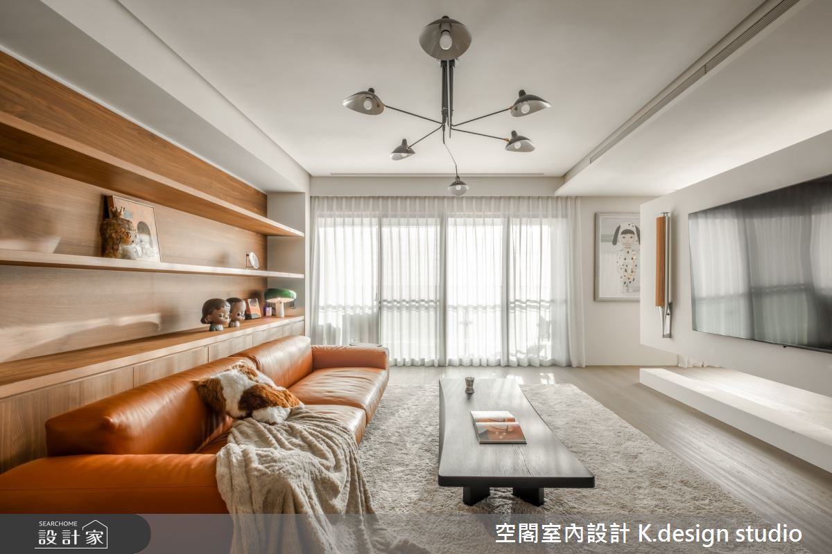 80坪中古屋(5~15年)＿混搭風客廳案例圖片＿空閣室內設計 K.design studio＿空閣_21吾寂之6