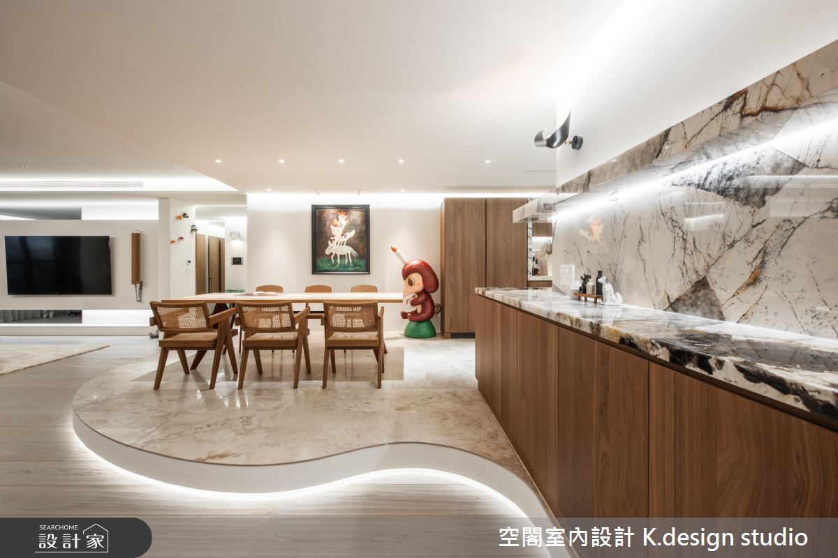 80坪中古屋(5~15年)＿混搭風餐廳案例圖片＿空閣室內設計 K.design studio＿空閣_21吾寂之13