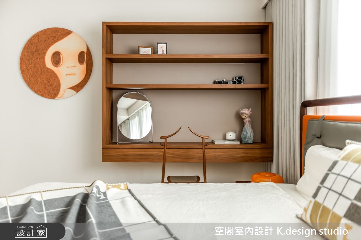 80坪中古屋(5~15年)＿混搭風臥室案例圖片＿空閣室內設計 K.design studio＿空閣_21吾寂之36