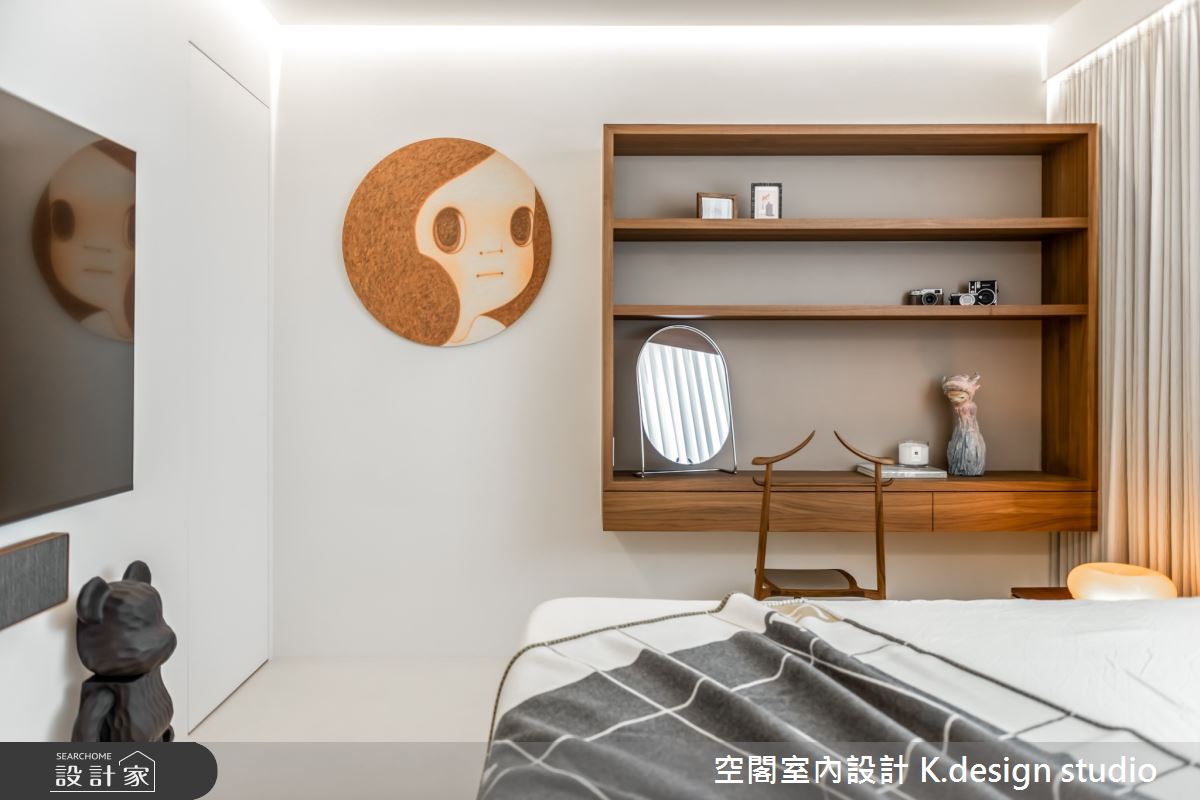 80坪中古屋(5~15年)＿混搭風臥室案例圖片＿空閣室內設計 K.design studio＿空閣_21吾寂之35