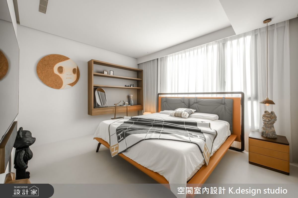 80坪中古屋(5~15年)＿混搭風臥室案例圖片＿空閣室內設計 K.design studio＿空閣_21吾寂之31