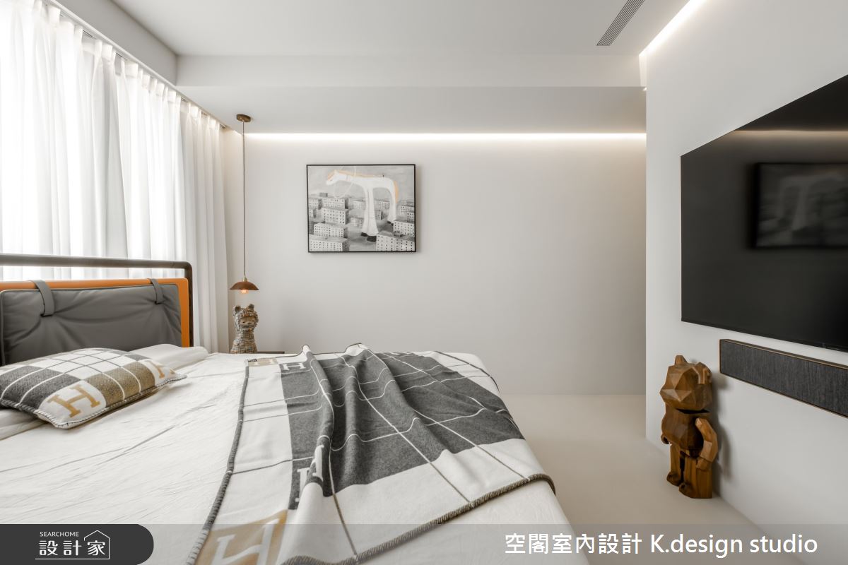 80坪中古屋(5~15年)＿混搭風臥室案例圖片＿空閣室內設計 K.design studio＿空閣_21吾寂之33