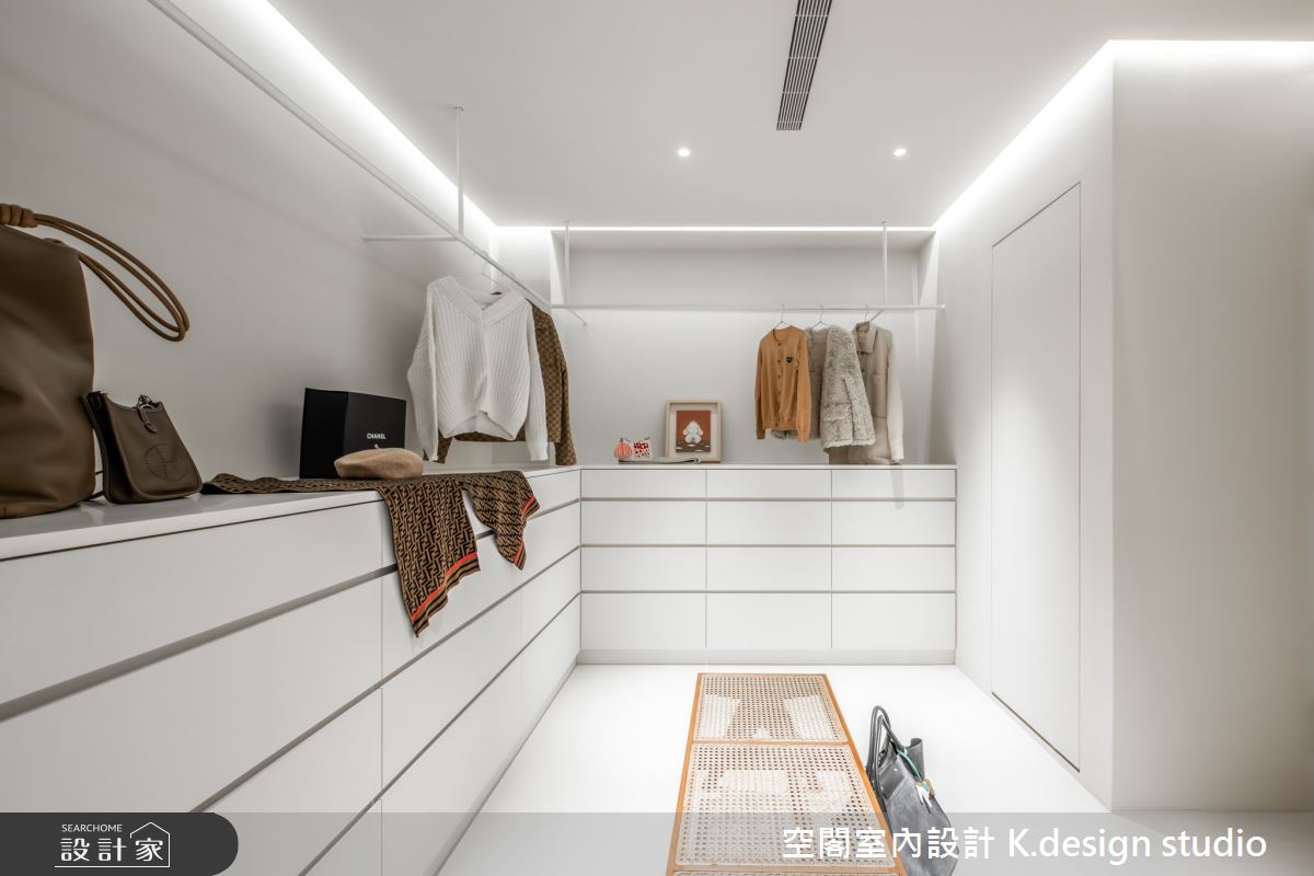 80坪中古屋(5~15年)＿混搭風更衣間案例圖片＿空閣室內設計 K.design studio＿空閣_21吾寂之40