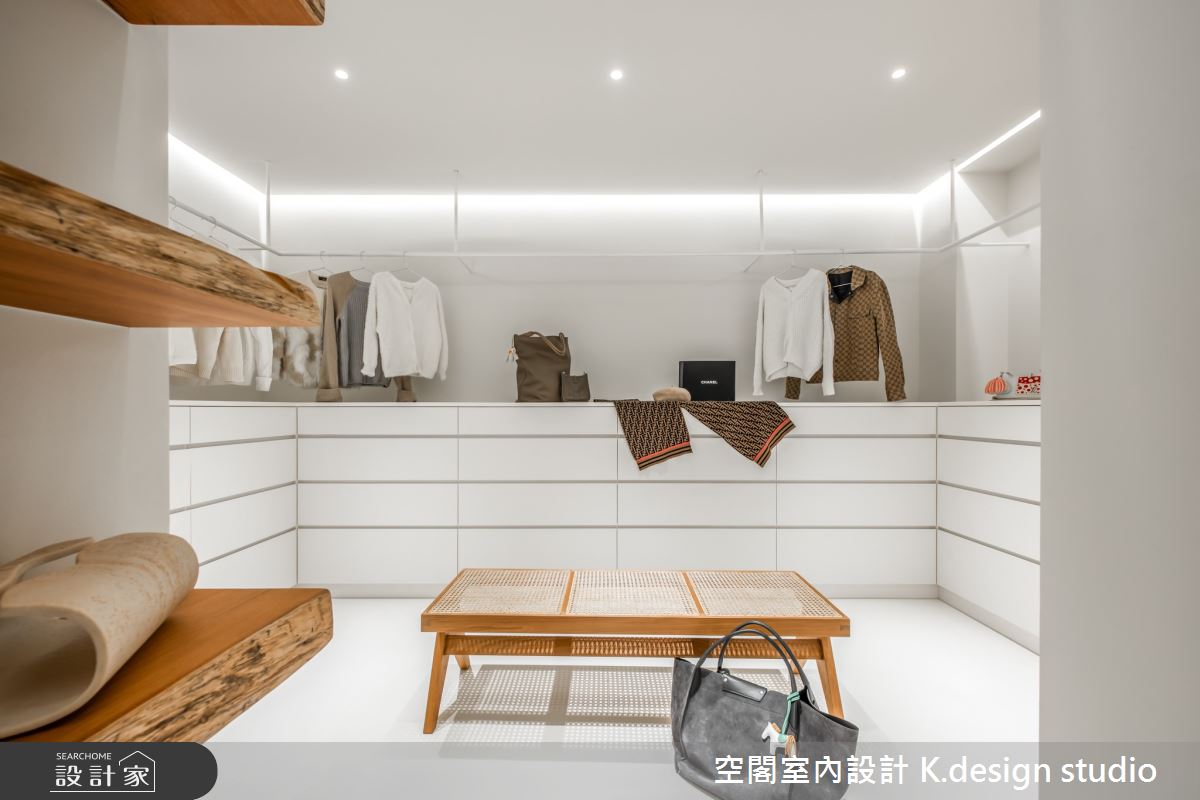 80坪中古屋(5~15年)＿混搭風更衣間案例圖片＿空閣室內設計 K.design studio＿空閣_21吾寂之38