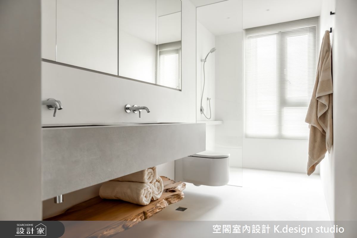 80坪中古屋(5~15年)＿混搭風浴室案例圖片＿空閣室內設計 K.design studio＿空閣_21吾寂之42