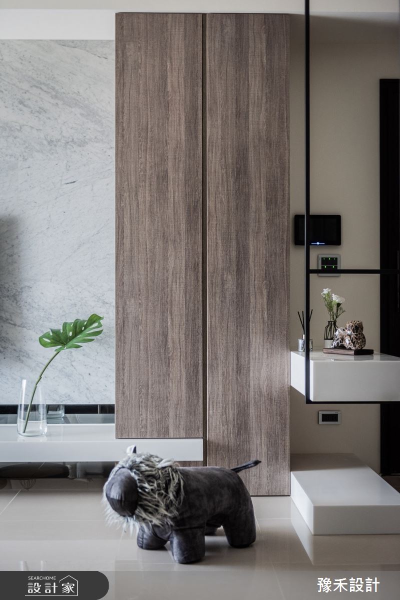 28坪新成屋(5年以下)＿現代風客廳案例圖片＿豫禾設計＿豫禾_沉。人文宅之5