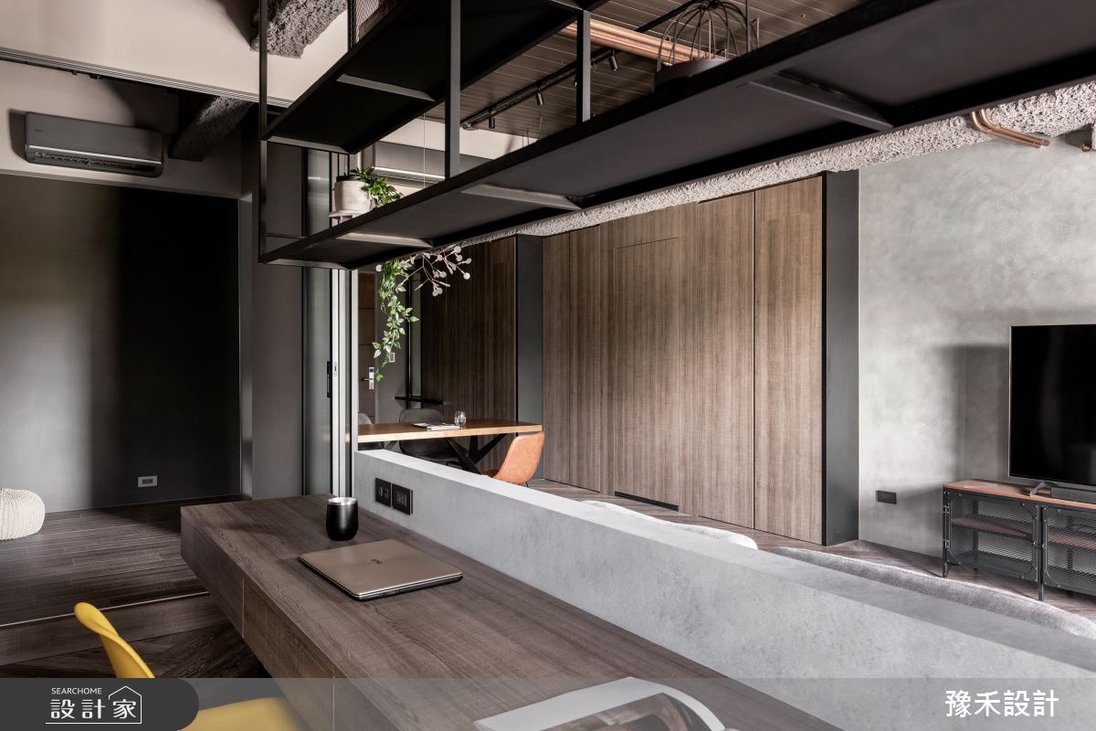 28坪預售屋＿工業風書房案例圖片＿豫禾設計＿豫禾_公爵之8