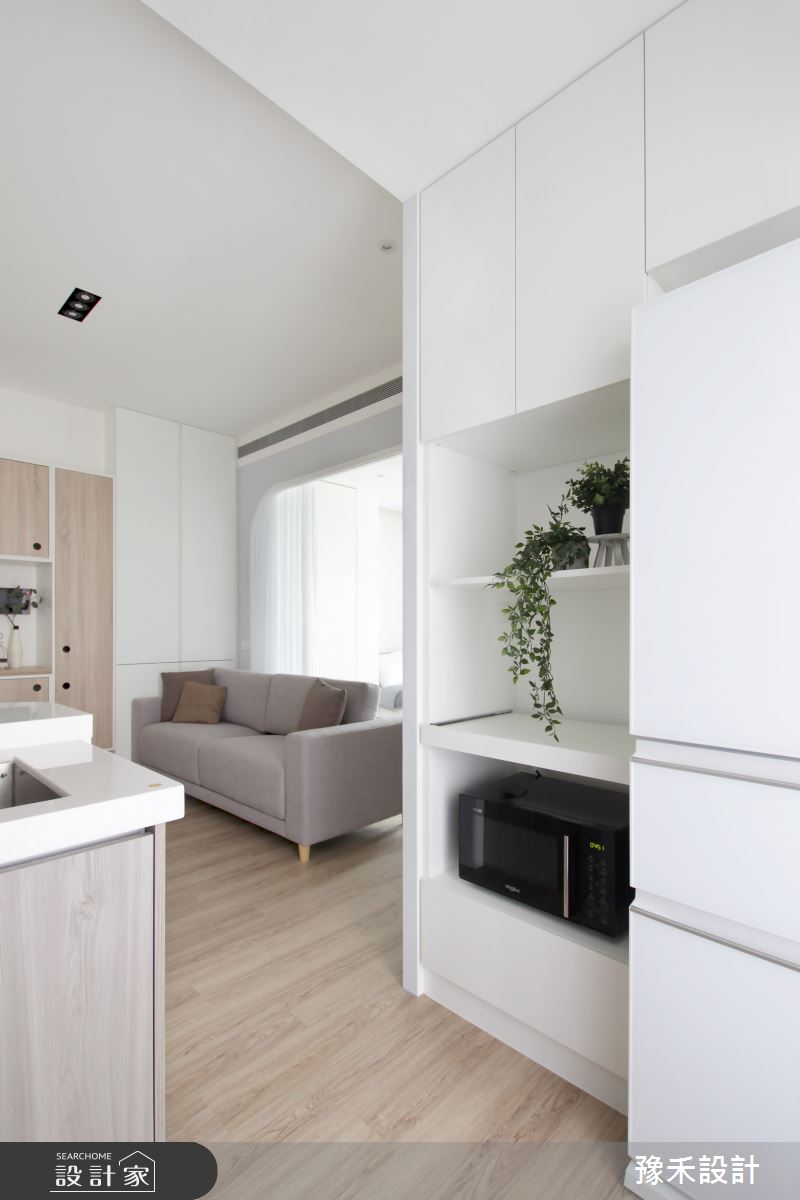 11坪新成屋(5年以下)＿北歐風客廳廚房案例圖片＿豫禾設計＿豫禾_框線之8