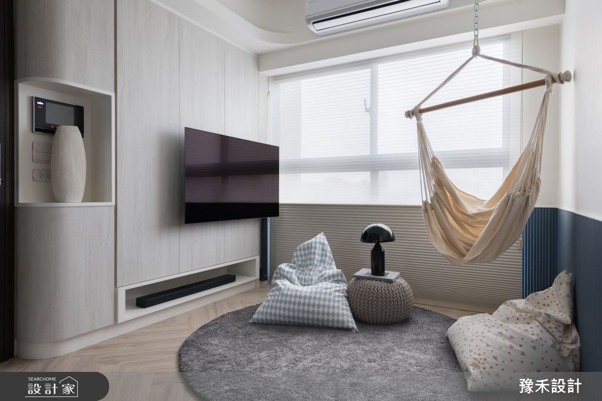 16坪新成屋(5年以下)＿現代風客廳案例圖片＿豫禾設計＿豫禾_悠悠藍冉之4