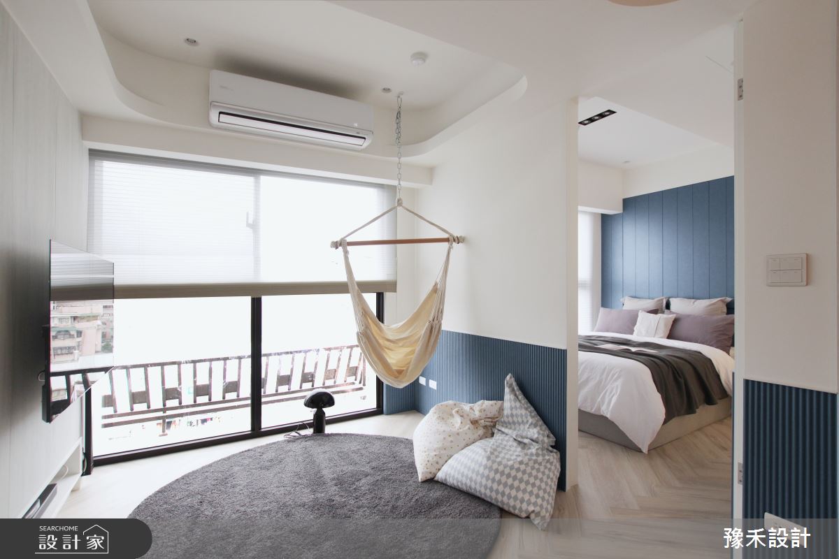 16坪新成屋(5年以下)＿現代風客廳案例圖片＿豫禾設計＿豫禾_悠悠藍冉之5