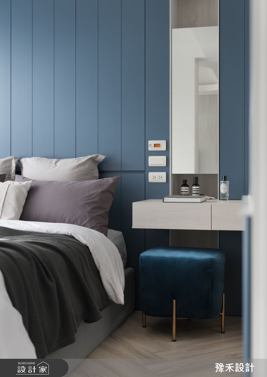 16坪新成屋(5年以下)＿現代風臥室案例圖片＿豫禾設計＿豫禾_悠悠藍冉之11