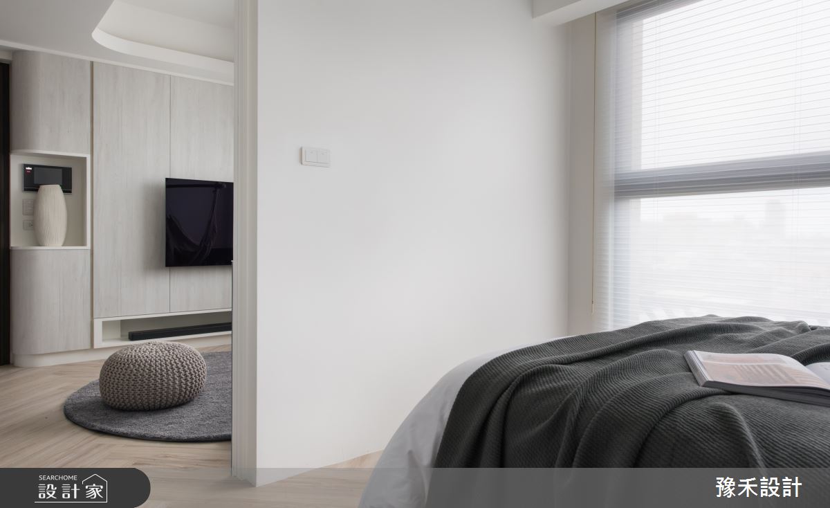 16坪新成屋(5年以下)＿現代風臥室案例圖片＿豫禾設計＿豫禾_悠悠藍冉之9