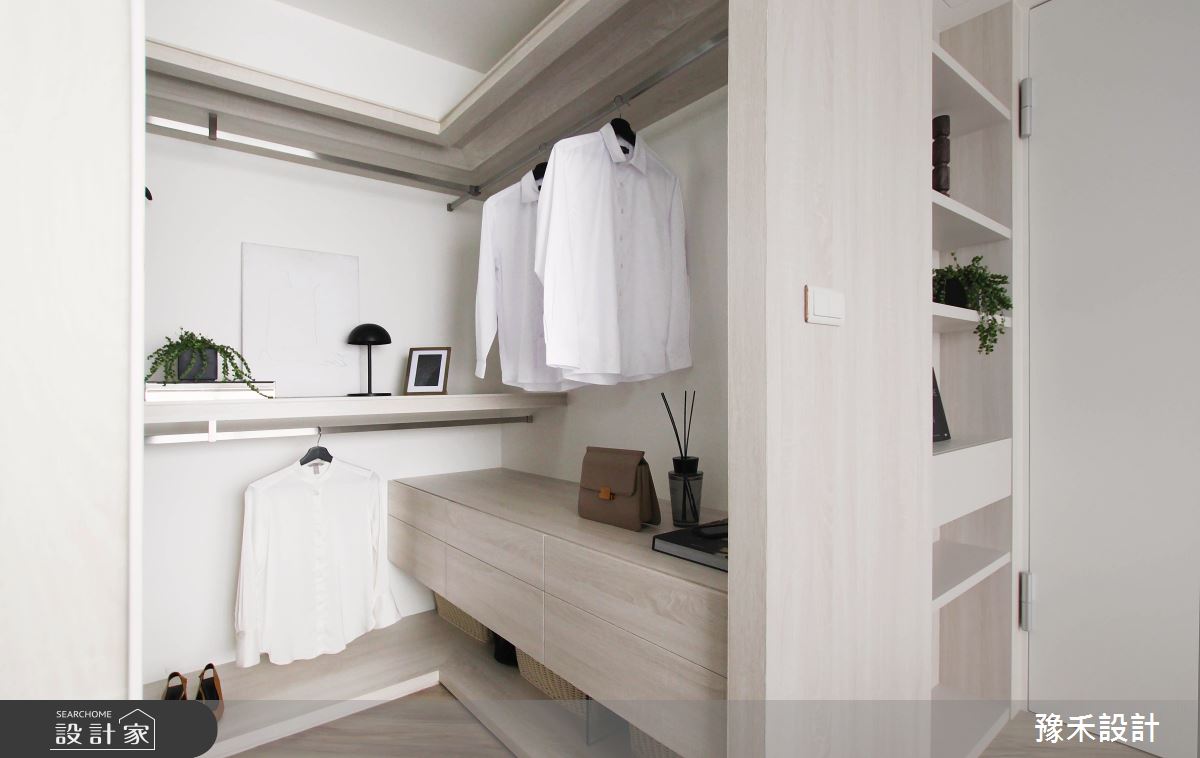 16坪新成屋(5年以下)＿現代風更衣間案例圖片＿豫禾設計＿豫禾_悠悠藍冉之15