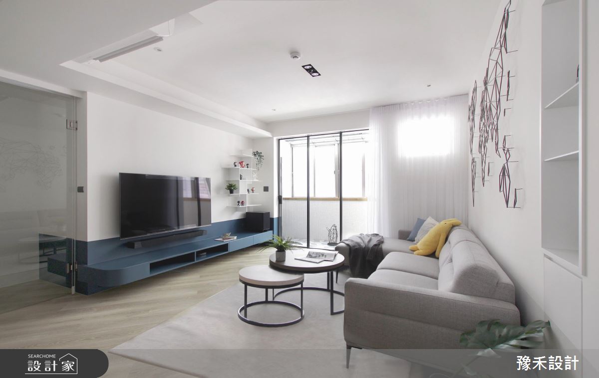 29坪老屋(41~50年)＿現代風客廳案例圖片＿豫禾設計＿豫禾_蔚然之8