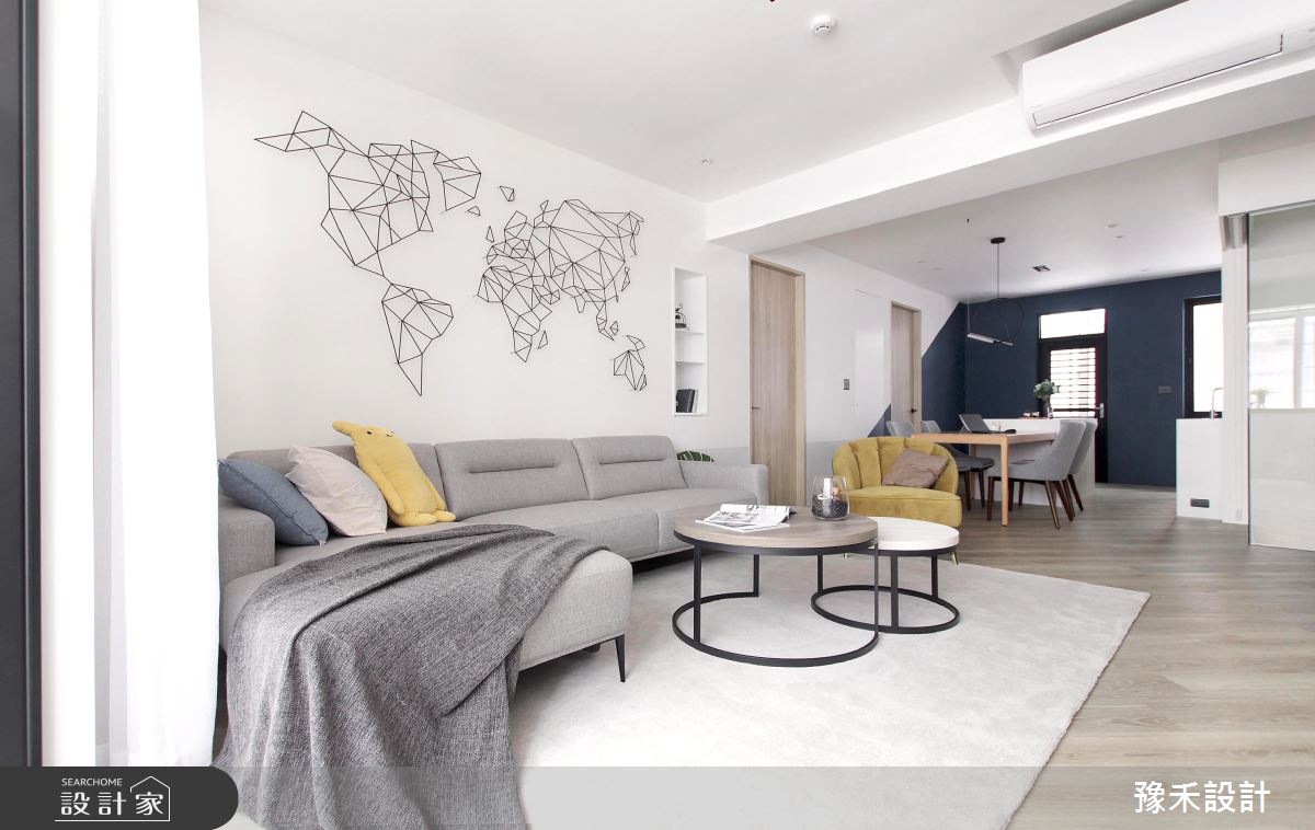 29坪老屋(41~50年)＿現代風客廳案例圖片＿豫禾設計＿豫禾_蔚然之3