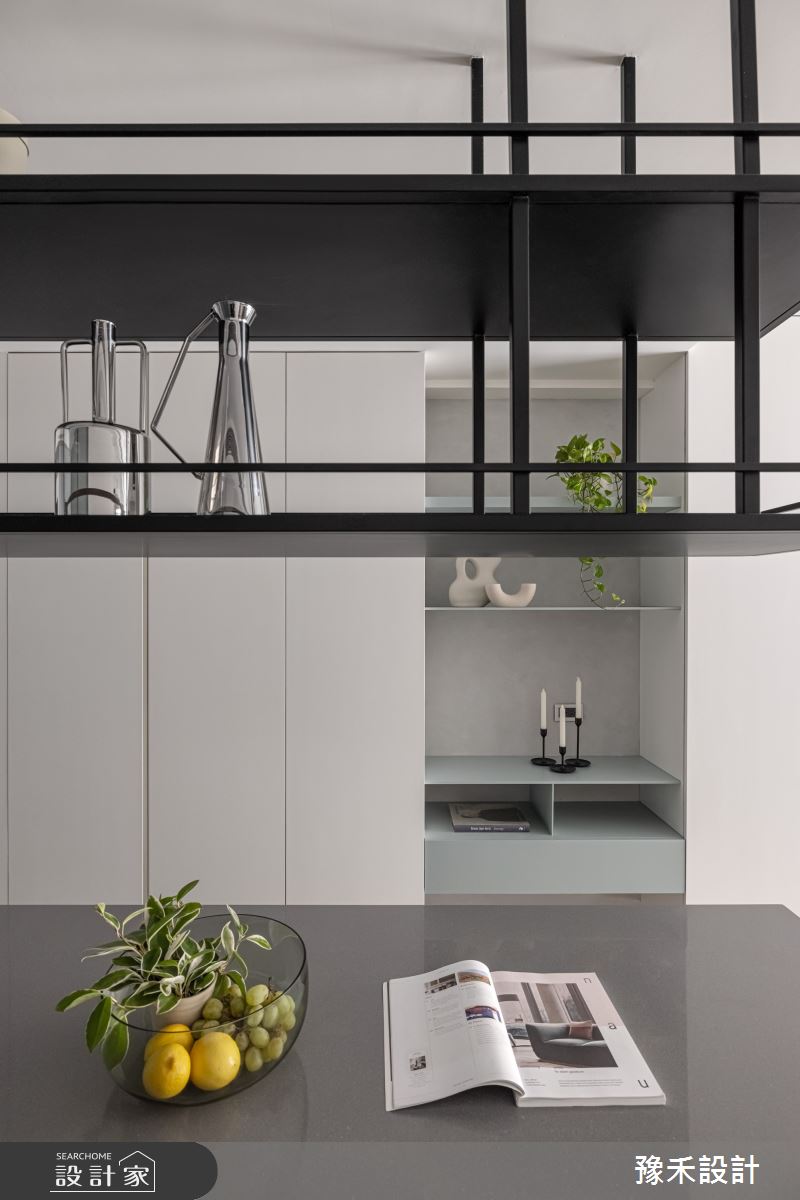 34坪中古屋(5~15年)＿北歐風餐廳吧檯案例圖片＿豫禾設計＿豫禾_湖蘊之4