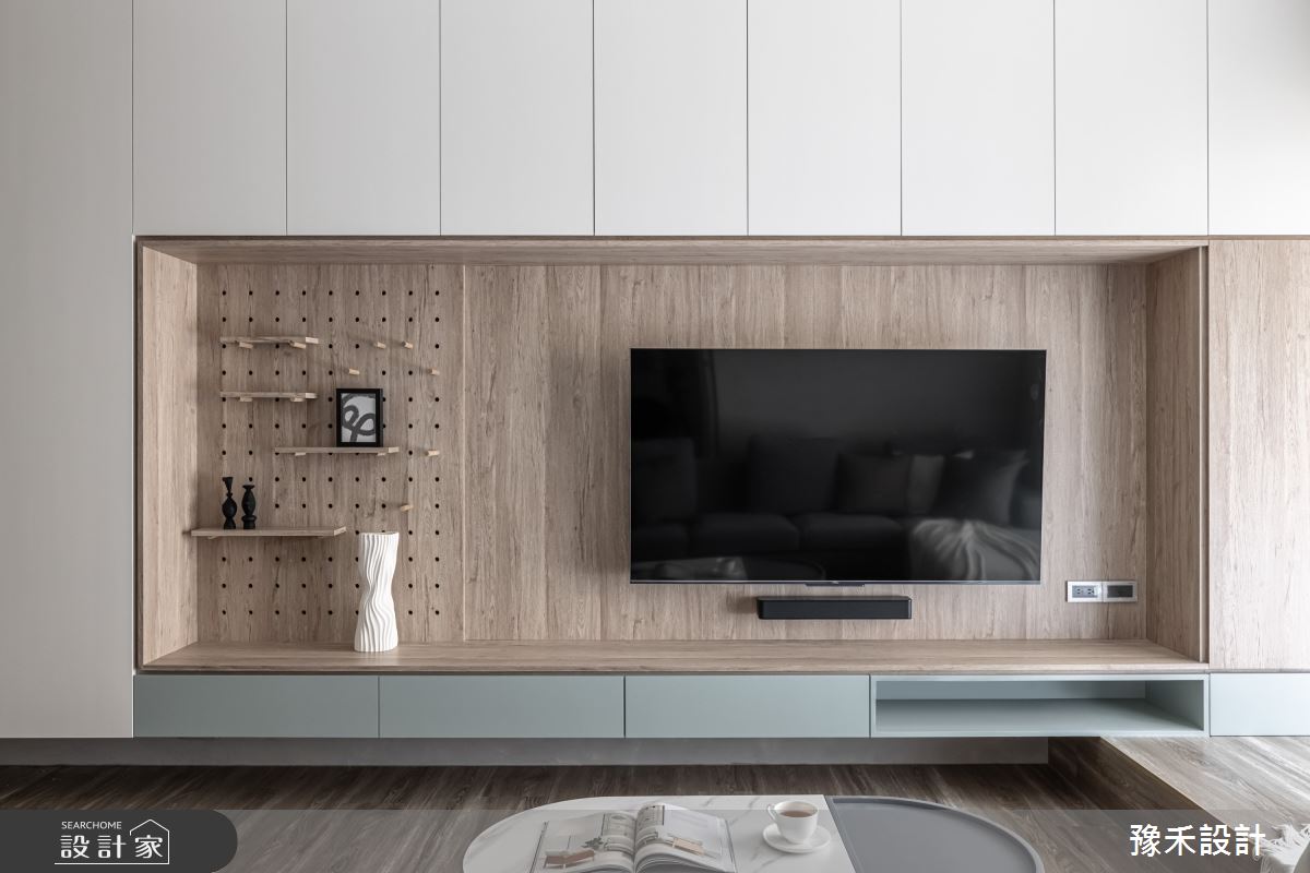 34坪中古屋(5~15年)＿北歐風客廳案例圖片＿豫禾設計＿豫禾_湖蘊之12